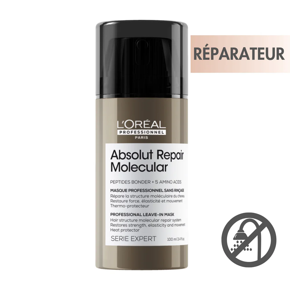 L'OREAL. SÉRIE EXPERT ABSOLUT REPAIR MOLECULAR LEAVE-IN MASK - 250 ML