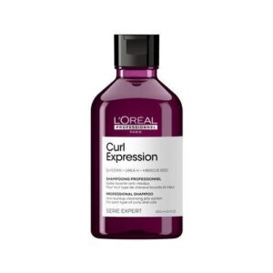 L'Oréal professionnel Curl Expression Anti-Buildup Shampoo- Glycerin, Urea, Hibiscus Seed for Curly Hair - 300ml